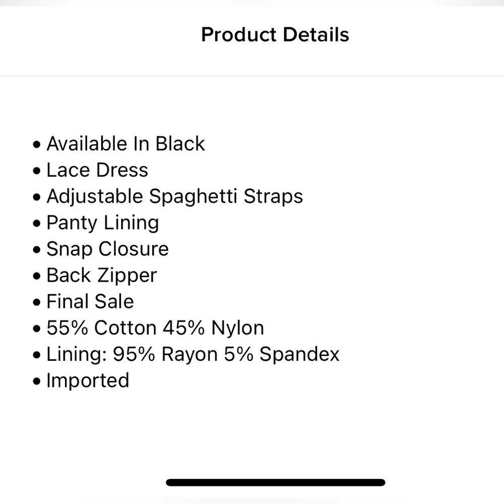 FN Dropping Hints Lace Dress - Worn Once - Picture 8 of 8